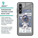 Space Flight Pass Glass Case for Samsung Galaxy S24 FE 5G
