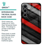 Soft Wooden Texture Glass Case for Samsung Galaxy S24 FE 5G