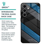 Multicolor Wooden Effect Glass Case for Samsung Galaxy S24 FE 5G