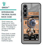 Space Ticket Glass Case for Samsung Galaxy S24 FE 5G