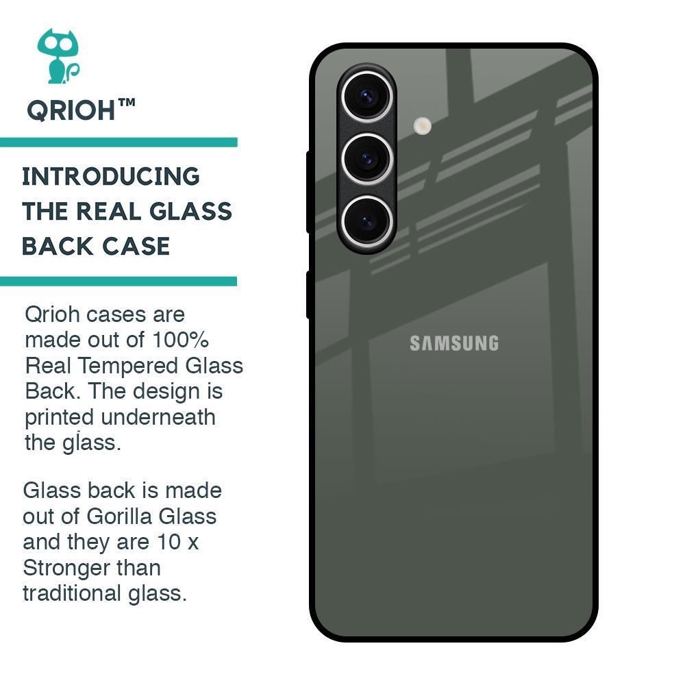 Charcoal Glass Case for Samsung Galaxy S24 FE 5G