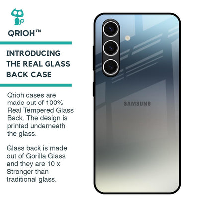 Tricolor Ombre Glass Case for Samsung Galaxy S24 FE 5G