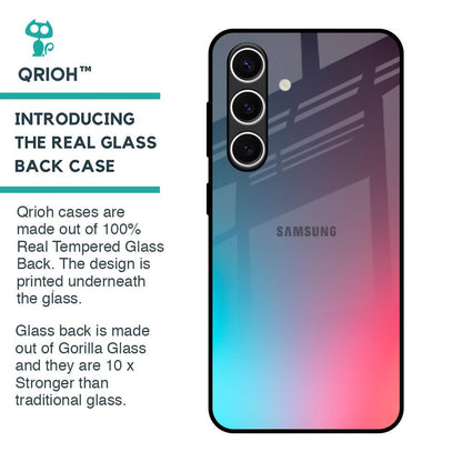 Rainbow Laser Glass Case for Samsung Galaxy S24 FE 5G