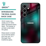 Dark Gradiant Glass Case for Samsung Galaxy S24 FE 5G