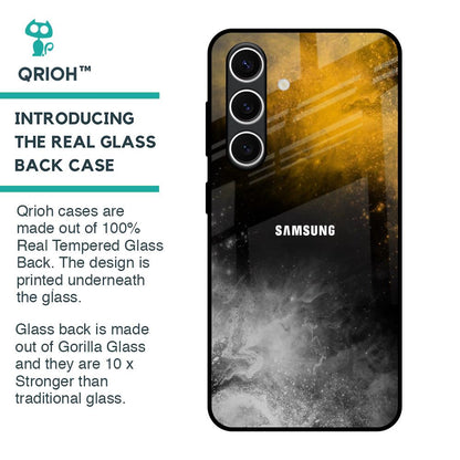 Gold Gradient Glass Case for Samsung Galaxy S24 FE 5G