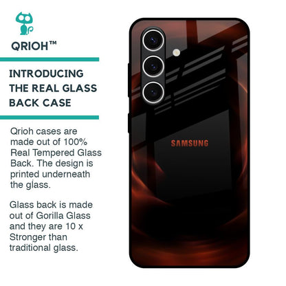 Evil Fire Glass Case for Samsung Galaxy S24 FE 5G
