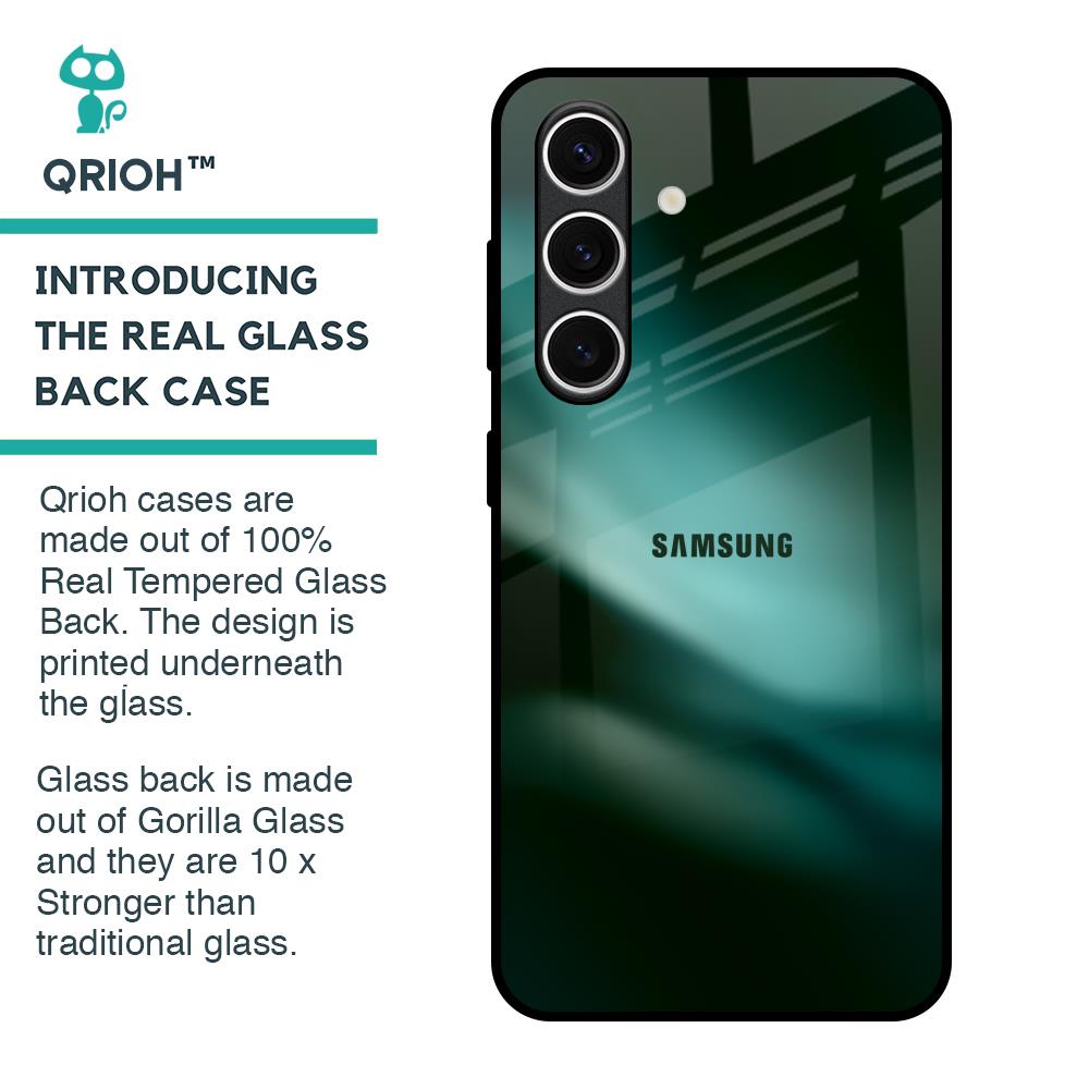 Northen Light Glass Case for Samsung Galaxy S24 FE 5G
