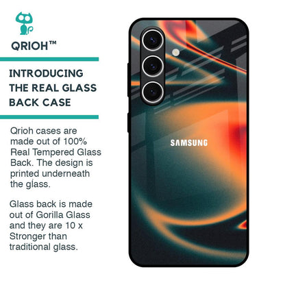 Dusty Galaxy Glass Case for Samsung Galaxy S24 FE 5G