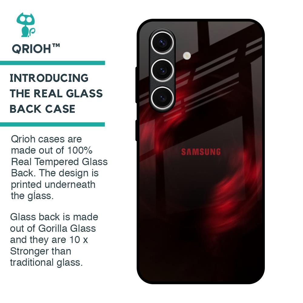 Pirouette Red Glass Case for Samsung Galaxy S24 FE 5G