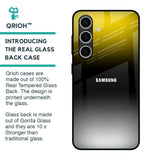 Yellow Shadow Glass Case for Samsung Galaxy S24 FE 5G