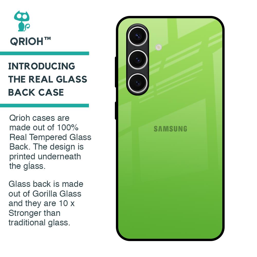 Paradise Green Glass Case For Samsung Galaxy S24 FE 5G