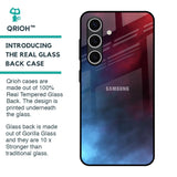 Smokey Watercolor Glass Case for Samsung Galaxy S24 FE 5G