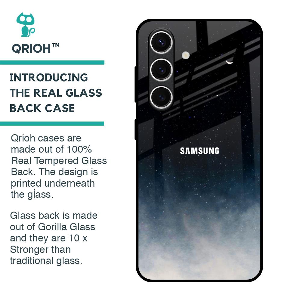 Aesthetic Sky Glass Case for Samsung Galaxy S24 FE 5G