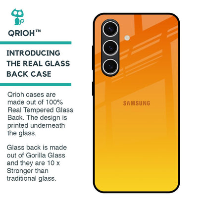Sunset Glass Case for Samsung Galaxy S24 FE 5G
