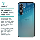 Sea Theme Gradient Glass Case for Samsung Galaxy S24 FE 5G