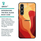 Magma Color Pattern Glass Case for Samsung Galaxy S24 FE 5G