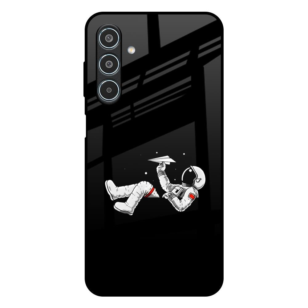 Space Traveller Samsung Galaxy M35 5G Glass Back Cover Online