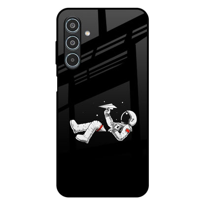 Space Traveller Samsung Galaxy M35 5G Glass Back Cover Online