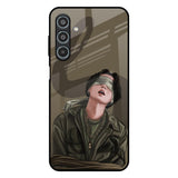 Blind Fold Samsung Galaxy M35 5G Glass Back Cover Online