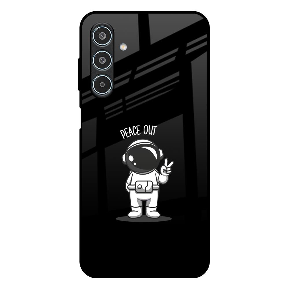 Peace Out Astro Samsung Galaxy M35 5G Glass Back Cover Online