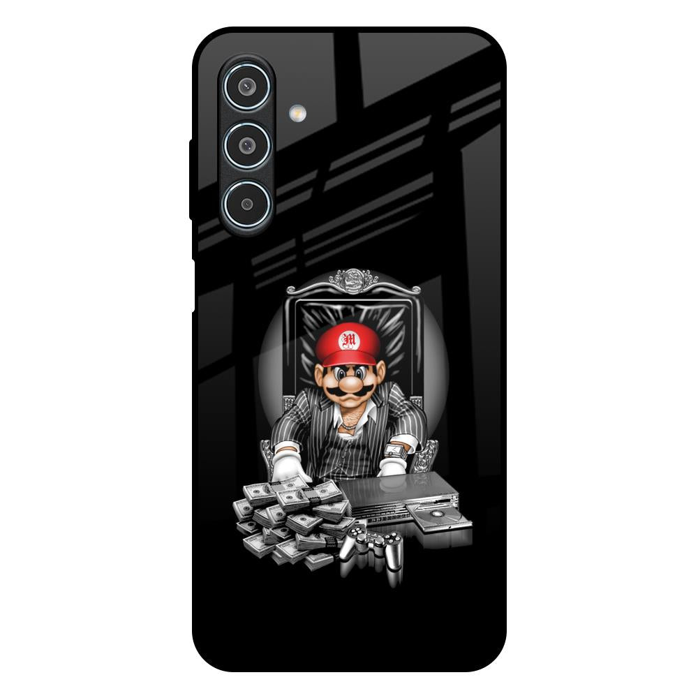 Dark Secret Samsung Galaxy M35 5G Glass Back Cover Online