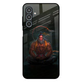 Lord Hanuman Animated Samsung Galaxy M35 5G Glass Back Cover Online