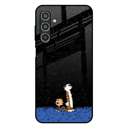 Night Sky Star Samsung Galaxy M35 5G Glass Back Cover Online