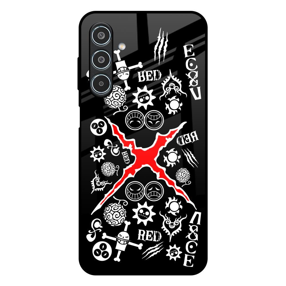 Red Zone Samsung Galaxy M35 5G Glass Back Cover Online