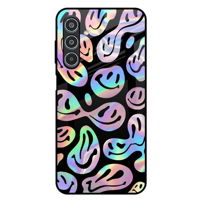 Acid Smile Samsung Galaxy M35 5G Glass Back Cover Online
