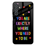 Magical Words Samsung Galaxy M35 5G Glass Back Cover Online