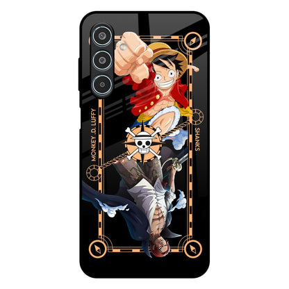 Shanks & Luffy Samsung Galaxy M35 5G Glass Back Cover Online