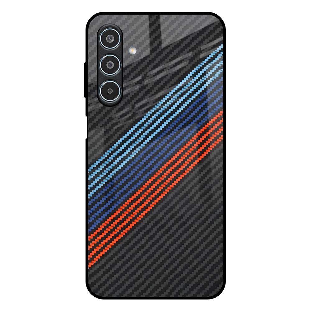 Carbon Inspired Samsung Galaxy M35 5G Glass Back Cover Online