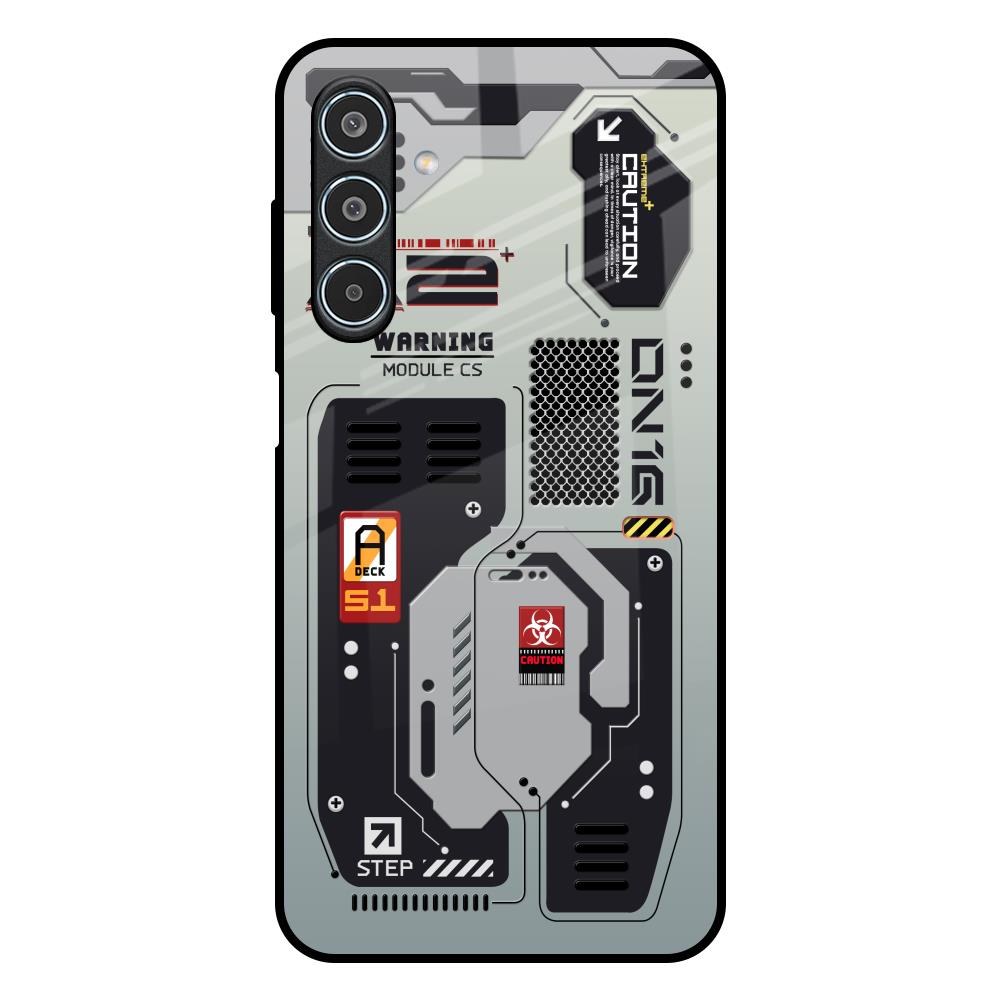 Techno Vibes Samsung Galaxy M35 5G Glass Back Cover Online
