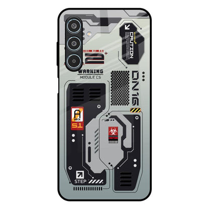 Techno Vibes Samsung Galaxy M35 5G Glass Back Cover Online
