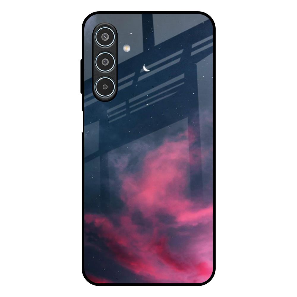 Moon Night Samsung Galaxy M35 5G Glass Back Cover Online