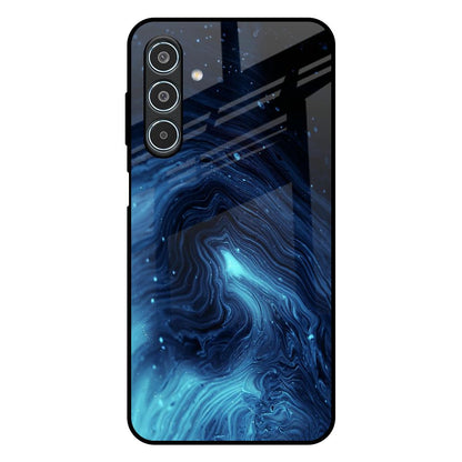 Dazzling Ocean Gradient Samsung Galaxy M35 5G Glass Back Cover Online