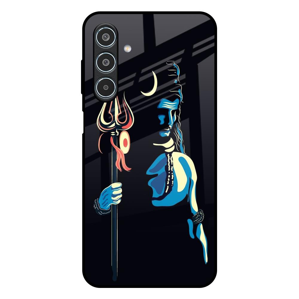 Mahakal Samsung Galaxy M35 5G Glass Back Cover Online