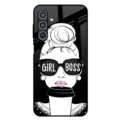 Girl Boss Samsung Galaxy M35 5G Glass Back Cover Online