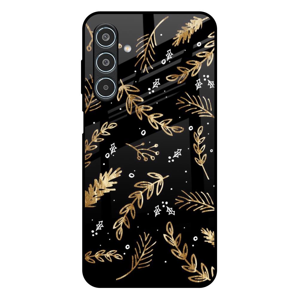 Autumn Leaves Samsung Galaxy M35 5G Glass Back Cover Online