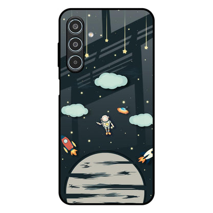 Astronaut Dream Samsung Galaxy M35 5G Glass Back Cover Online