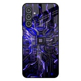 Techno Color Pattern Samsung Galaxy M35 5G Glass Back Cover Online