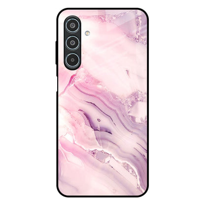 Diamond Pink Gradient Samsung Galaxy M35 5G Glass Back Cover Online
