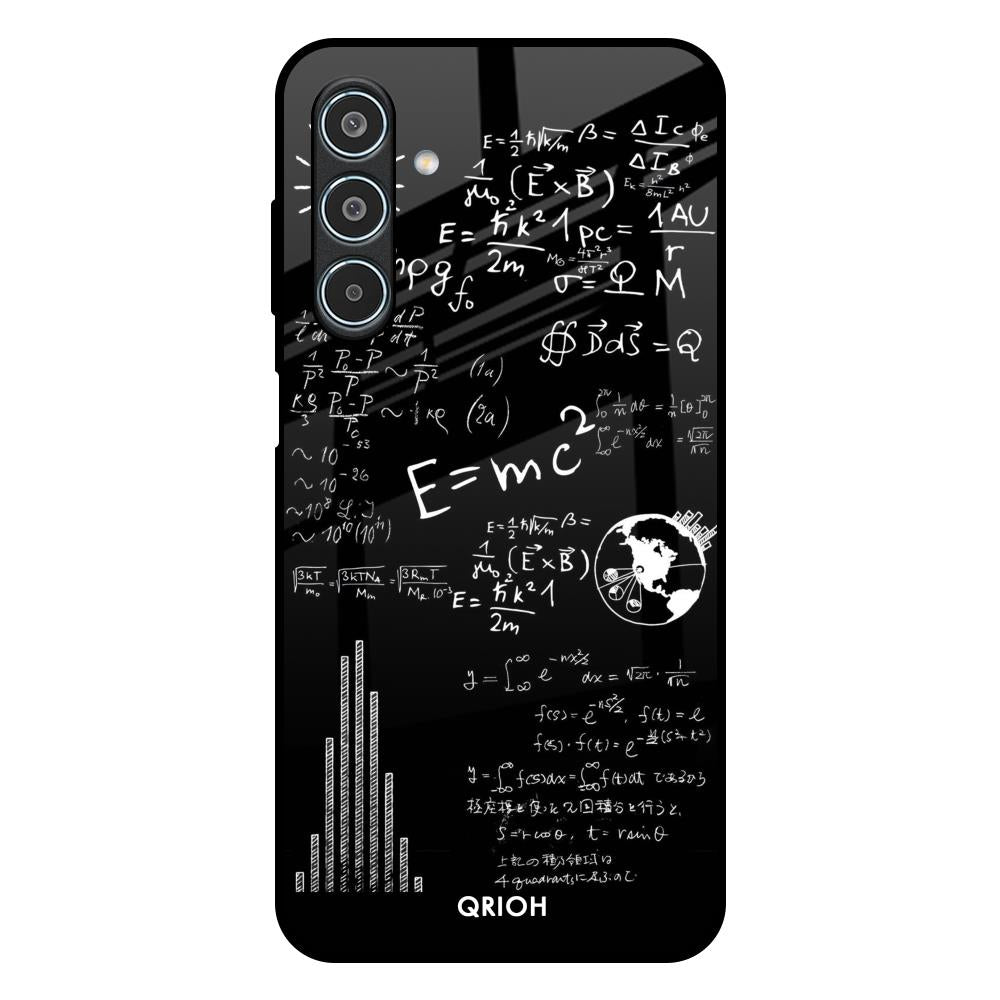 Funny Math Samsung Galaxy M35 5G Glass Back Cover Online