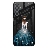 Queen Of Fashion Samsung Galaxy M35 5G Glass Back Cover Online
