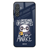 Struggling Panda Samsung Galaxy M35 5G Glass Back Cover Online
