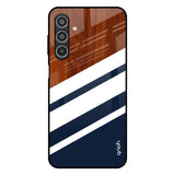 Bold Stripes Samsung Galaxy M35 5G Glass Back Cover Online