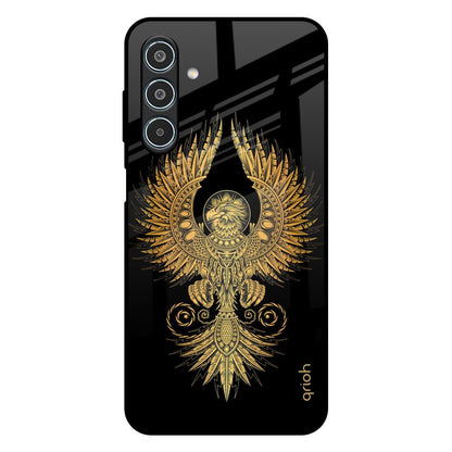 Mythical Phoenix Art Samsung Galaxy M35 5G Glass Back Cover Online