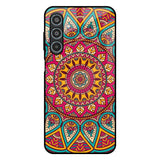 Elegant Mandala Samsung Galaxy M35 5G Glass Back Cover Online