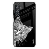 Kitten Mandala Samsung Galaxy M35 5G Glass Back Cover Online