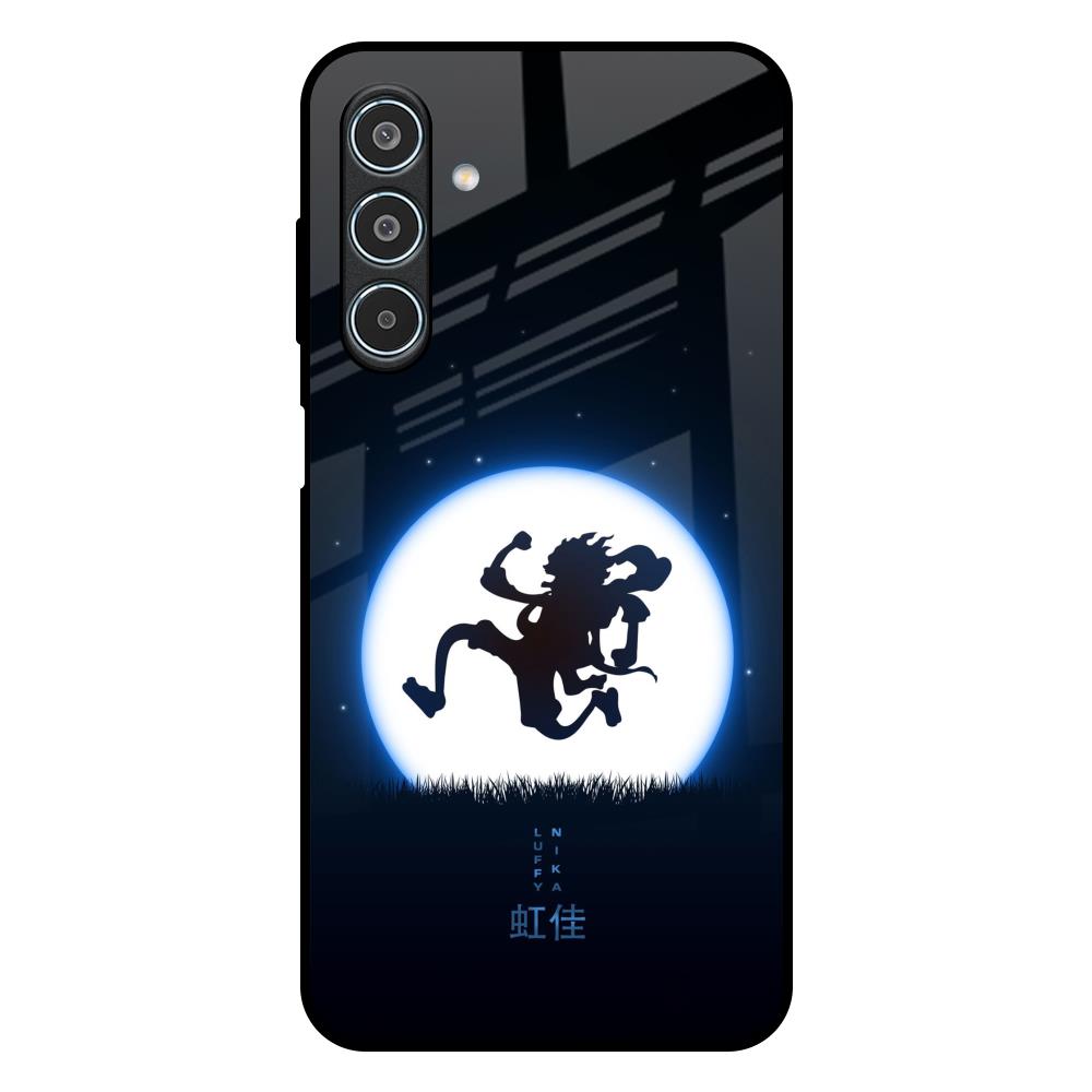 Luffy Nika Samsung Galaxy M35 5G Glass Back Cover Online